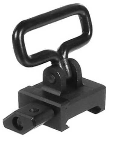 Leapers Inc. - UTG Sling Swivel 1.25" Detachable with Picatinny Mounting Base Black TL-SWMTP01